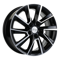 Khomen KHW1507 Black-FP 5*100 6xR15 ET40 DIA57.1