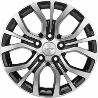 Khomen KHW1608 Black-FP 5*114,3 6.5xR16 ET40 DIA66.1